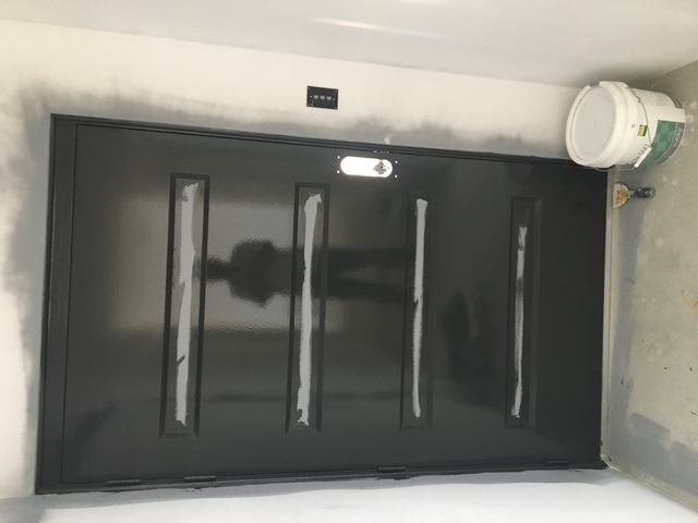 Front door repaint